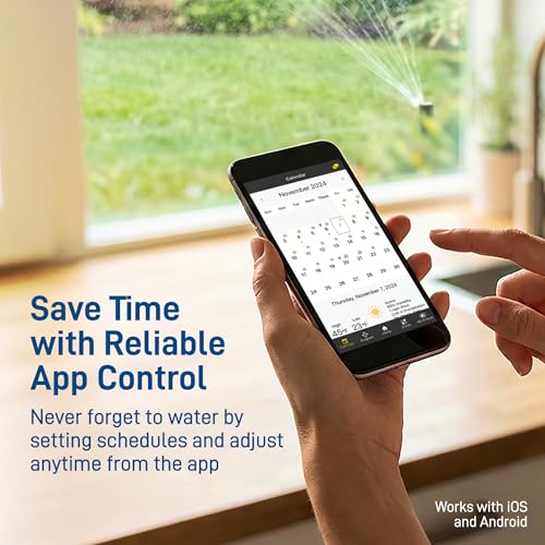 Orbit B-hyve Smart Indoor/Outdoor Sprinkler Controller - 12-Zone - App Controlled Smart Controller with Custom Irrigation Schedules - Weatherproof Multi-Zone Sprinkler System - 57950 - size: 12-Zone