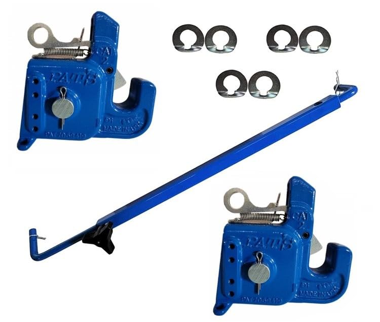 Pat's Easy Change Quick Hitch for Category 2 Tractors and Implements (with Stabilizer Bar)