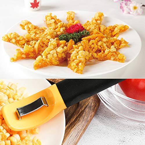 Corn Cob Stripper Tool, Professional Corn Sheller Kernel Cutter, Corn Peeler Corn Remover Kitchen Tool