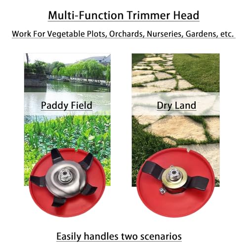 Weeding Disc, Dual-use Weeder Plate Lawn Mower Trimmer, Weeding Disk - size: 6 inch