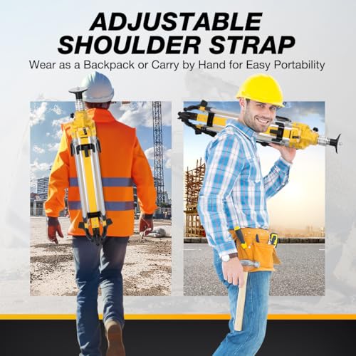 Elevator Tripod for Laser Level, Surveying Instruments With Adjustable Legs for Cross Rotary Lasers - style: EV170