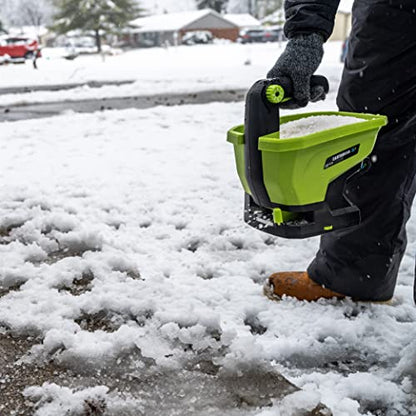 Earthwise SP001 20-Volt Cordless Seed & Fertilizer Spreader, Tool Only