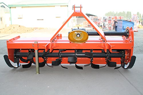 Farmer Helper 71" Tiller Heavy Duty Cat.I 3pt 25hp+ Rating (FH-IGN180) w/SlipClutch Driveline Requires a Tractor. Not a standalone Unit.