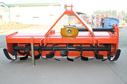 Farmer Helper 71" Tiller Heavy Duty Cat.I 3pt 25hp+ Rating (FH-IGN180) w/SlipClutch Driveline Requires a Tractor. Not a standalone Unit.