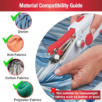 SINGER Stitch Sew Quick™ Portable Handheld Cordless Mending Machine