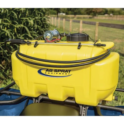 25 Gallon Silver Spot Sprayer | Prime Pump (60 PSI) - style: Silver - 25 Gallon