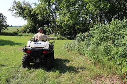 Master Mfg 15 Gallon ATV & UTV Boomless Broadcast Sprayer - 2.2GPM, 16' Swath