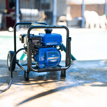 DuroMax XP652WX 212cc 158-Gpm 2-Inch Dual-Fuel Portable Semi-Trash Water Pump - style: 158-GPM 2-Inch Dual Fuel Pump