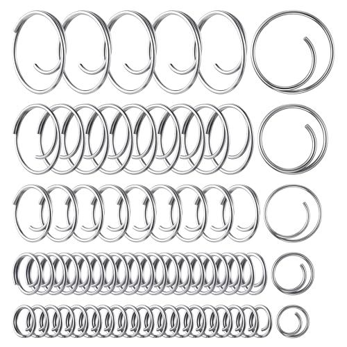 66 Pcs 316 Stainless Steel Cotter Ring Kit, 5 Sizes, Marine