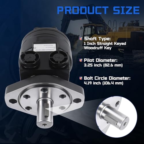 101-1701-009 Hydraulic Motor for Eaton Char-Lynn H Series