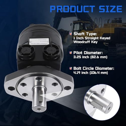 101-1701-009 Hydraulic Motor for Eaton Char-Lynn H Series