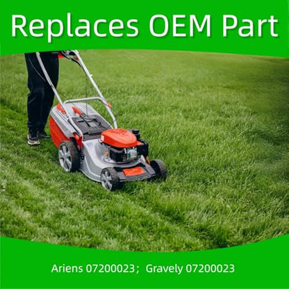 07200023 Deck Belt 1/2" x 145" for Ariens Ikon XD 52 Deck Belt 147-2910 Toro Belt 1640 Zoom, 1840 Zoom, 2044 Zoom, 2348 Zoom, XL Series,Replaces Toro MAX 54 130-0843 - color: 07200023