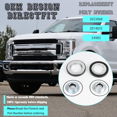 Front Axle Knuckle Vacuum Shaft Seal And Outer Tube Seals Kit