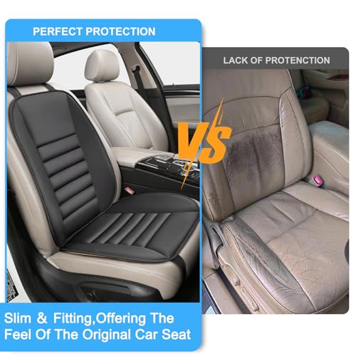 Car Seat Cushion with Back Support Pillow, 1.2'' Memory Foam, Black - size: X-Large