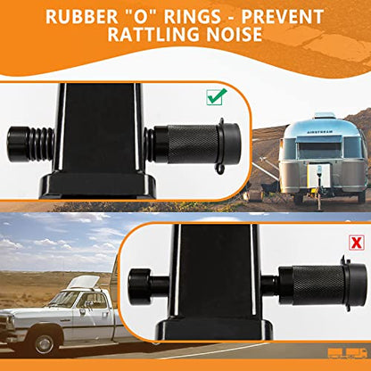 Trailer Hitch Locks, 5/8" Dia 4" Long Pin Fits 2" 2.5" 3" 3.5" Receiver - color: 1pack, size: 4" Pin