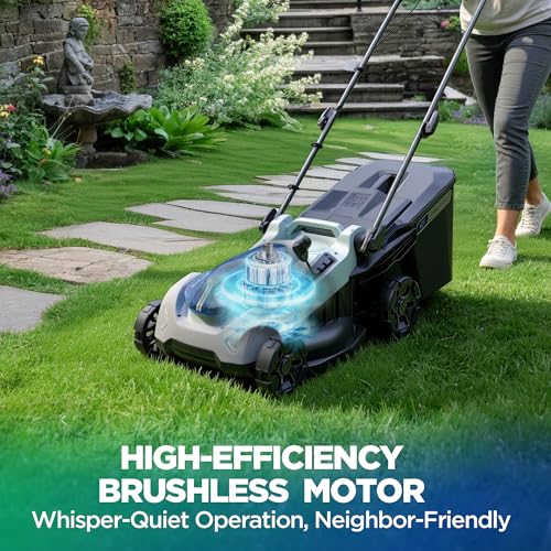 18-Inch 40V Max Brushless Cordless Push Lawn Mower