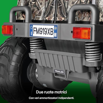 Peg Perego Gaucho PRO Realtree Camo 24 Volt, Extra Large Ride on Off Road Vehicle