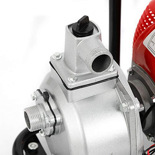 1.7HP 2-Stroke 43CC 35GPM Gasoline Powered Semi-trash Water Transfer Pump - color: 1.7hp 2-stroke