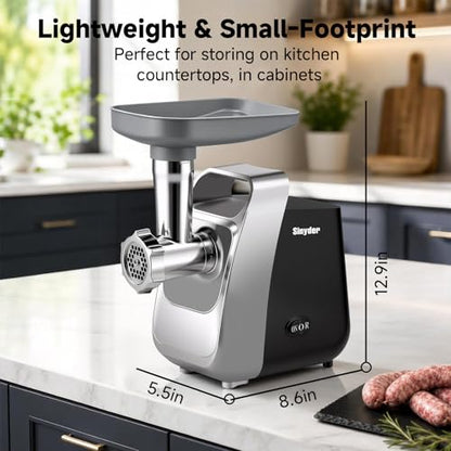 Electric Meat Grinder for Home,Sausage Stuffer and Kubbe Maker