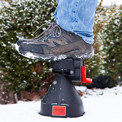 Brinly 5lb. All-Season Handheld Spreader with Easy-Fill Design for Seed, Ice Melt, & Fertilizer