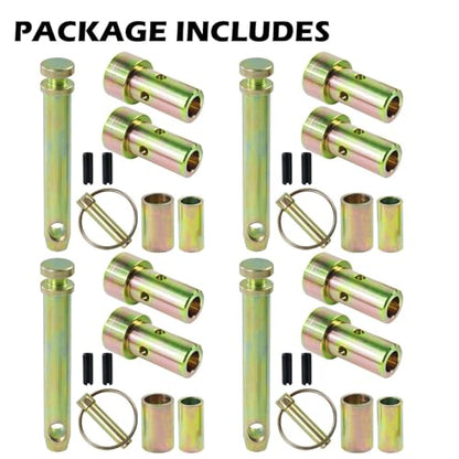 4 Pack TK95029 CAT 1 Quick Hitch Bushings, Quick Hitch Adapter - color: 4 Pack
