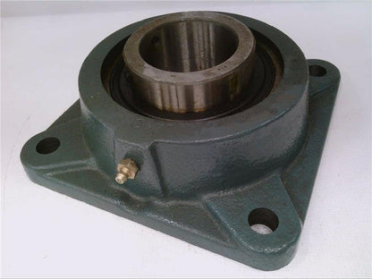 F4B-SCM-207 FLANGED Block Bearing ; 2-7/16 BORE 8.3" Bolt Circle 4 Hole"