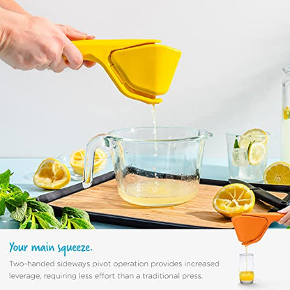 Dreamfarm Fluicer Fold-Flat Citrus Juicer - Orange - color: Orange