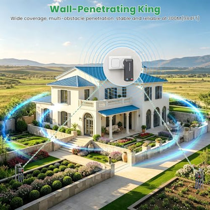 WiFi Sprinkler Timer 3 Zone, 984ft Range Smart Water Timer for Garden Hose - style: 3 Zone