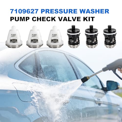 6 Pcs 7109627 Cleaning Check Valve Repair Kit Compatible with EW4040 EWD
