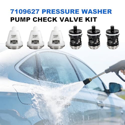 6 Pcs 7109627 Cleaning Check Valve Repair Kit Compatible with EW4040 EWD