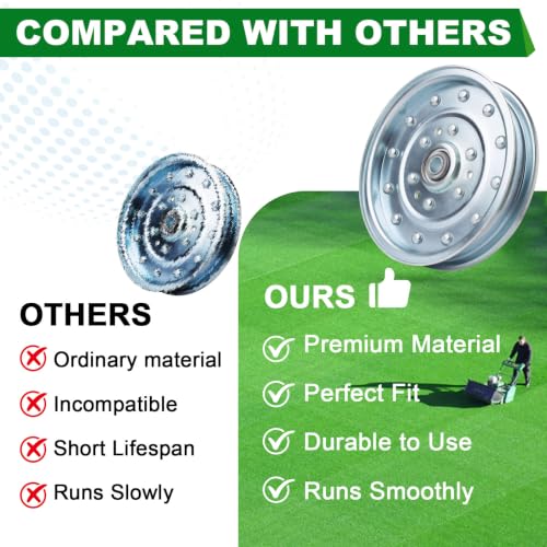 Flat Idler Pulley (5021976 5102831 5600184SM 5103800 5021976 5600184 5103800YP 5600184) Fits Fer RIS Sna pper - color: 5021976