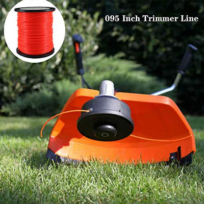 Trimmer Line .095 Commercial WeedEater String Heavy Duty 5 LB