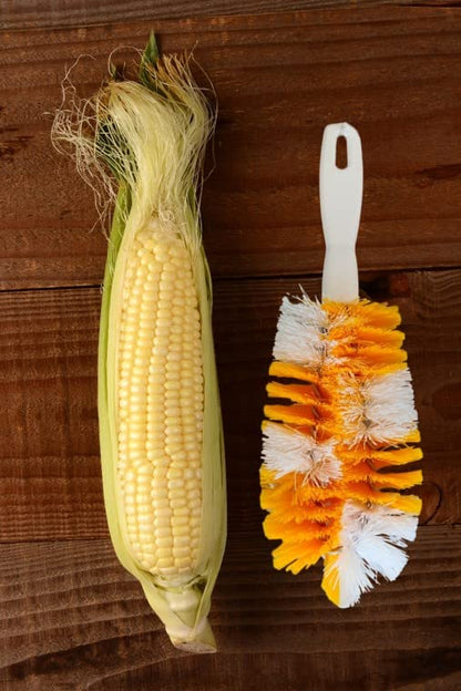 FryOilSaver Corn Silk Remover Brush - Food-Grade, Made in USA