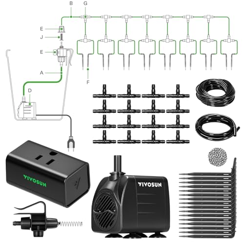 VIVOSUN Automatic Drip Irrigation Kit, Smart Watering System - style: Smart Drip Irrigation