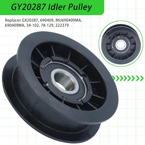 GX20287 Idler Pulley with GX20286 Idler Pulley GX20006 Belt - color: A16 1xGX20286+1xGX20287+1/2x87 Belt