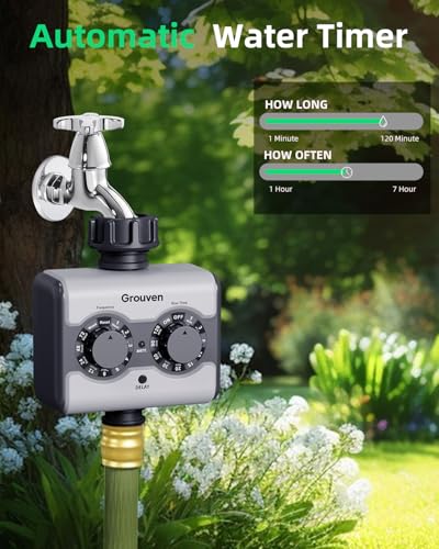 Sprinkler Timer Brass Inlet Ball Valve Water Timer - style: Analog 1 Outlet
