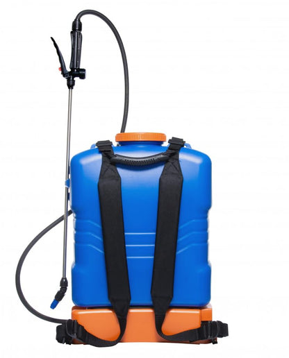 Jacto PJB-16 Battery Backpack Sprayer - High Efficiency with Adjustable Pressure, Heavy Duty Pump, and Comfortable Design