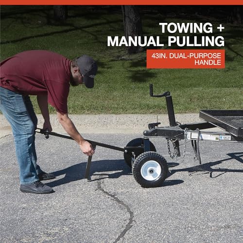 Ultra-Tow Dual-Pull Trailer Dolly - 600-Lb. Capacity