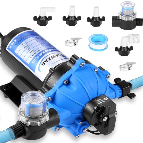 110V AC 7GPM 70PSI Upgraded Five Chamber Self-Priming Fresh Water Pump