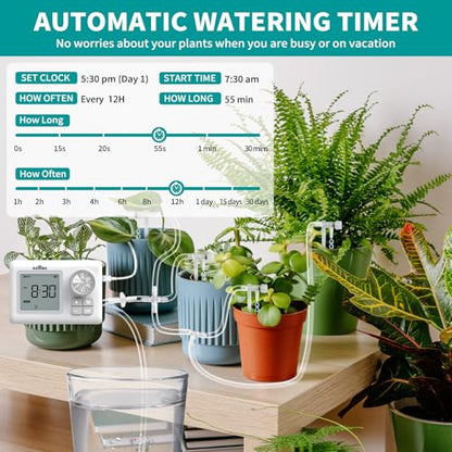 Automatic Plant Waterer for 15 Potted Plants