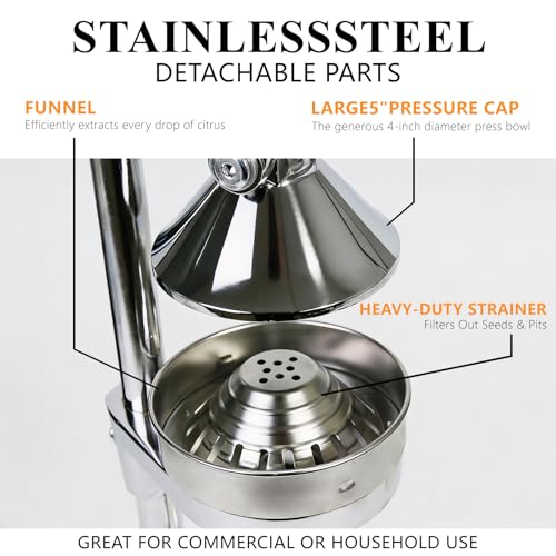 Cast Iron Juicer, Commercial Hand Press