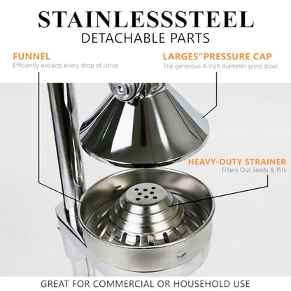 Cast Iron Juicer, Commercial Hand Press