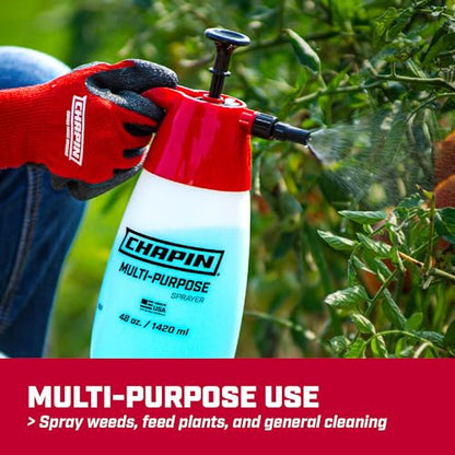 CHAPIN 1002 48-Oz Hand Pump Sprayer for Lawn, Garden & Weed Control - size: 48 ounces