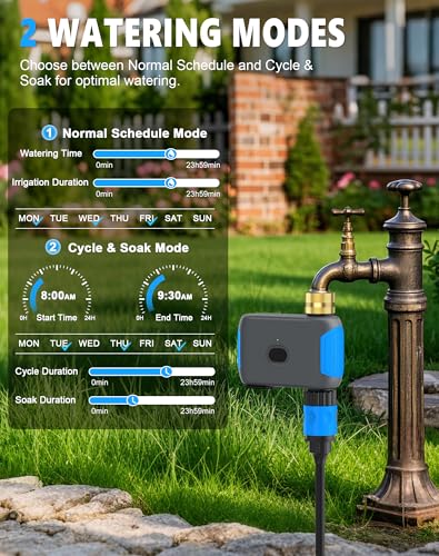WiFi Sprinkler Timer, Smart Bluetooth Hose Timers - size: 1 Outlet