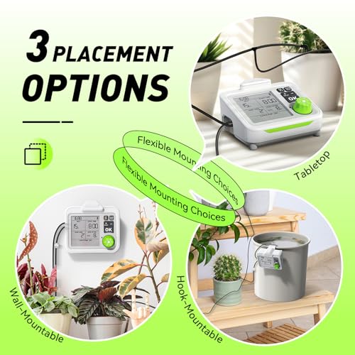 RAINPOINT Indoor Large Display Automatic Plant Waterer Kit - color: Red & Blue
