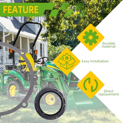 for John Deere 1025r 2025r Front Axle Seal and Gasket Repair Kit