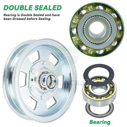 033-7201-25 Idler Pulley for Bad Boy MZ Magnum, ZT Elite Decks - color: A26 1xBad Boy 033-8000-00