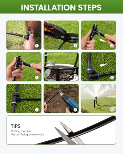 Smart Irrigation System App Remote Control 200W Custom Schedule Dual Zone - size: DPW-200W