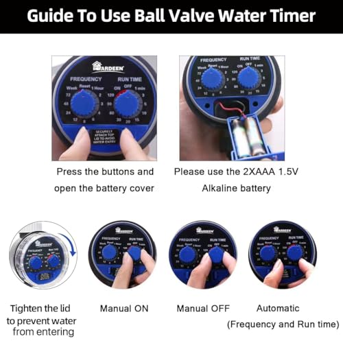 Water Timer Electronic Hose Sprinkler Garden Irrigation Controller - style: 1 Outlet Timer