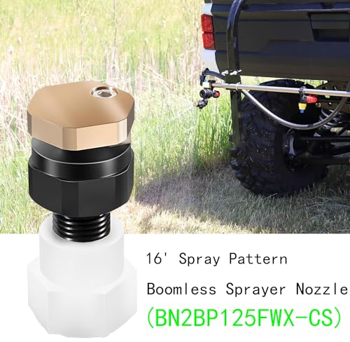 BN2BP125FWX-CS Boomless Nozzle Full Pattern 16 Foot Broadcast Spray 2 GPM 12V for Valley Industries and Master Manufacturing